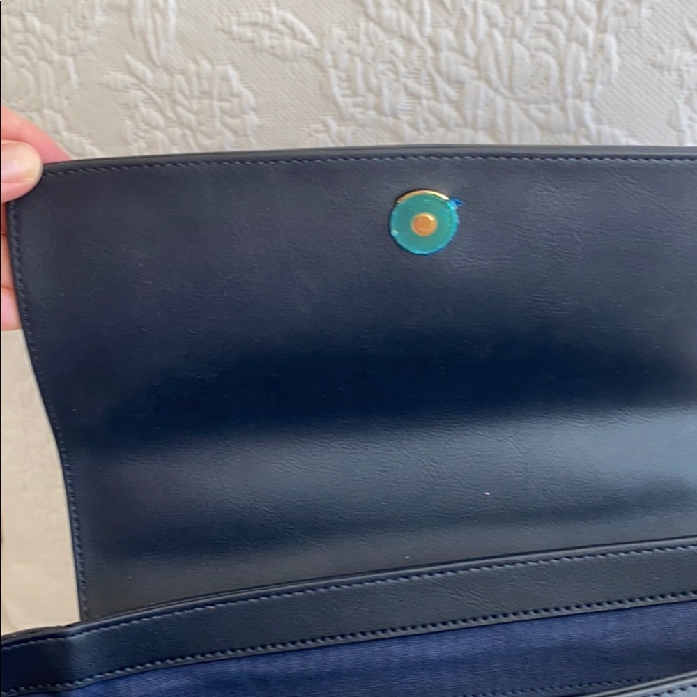 Brooks Brothers Navy Crossbody Bag - Picture 3 of 12